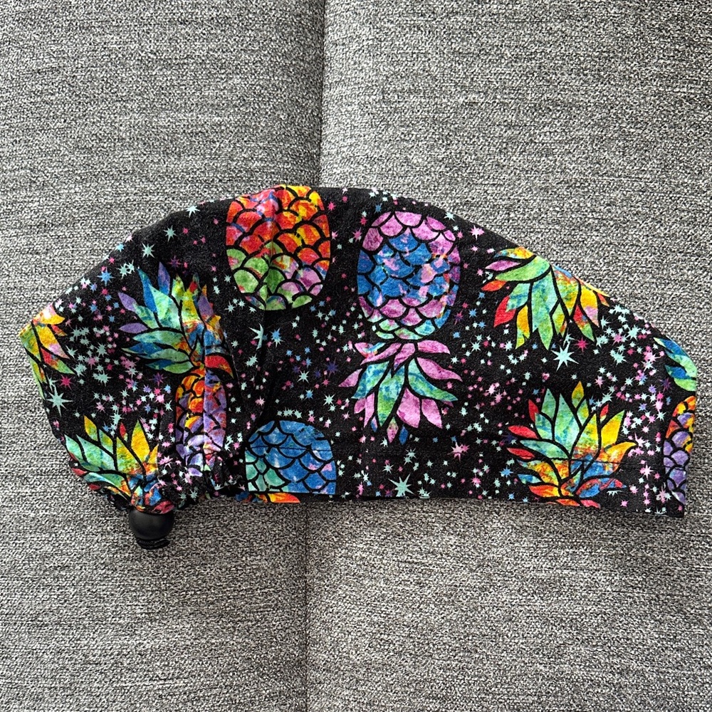 Vibrant Pineapple Print Women's Headband